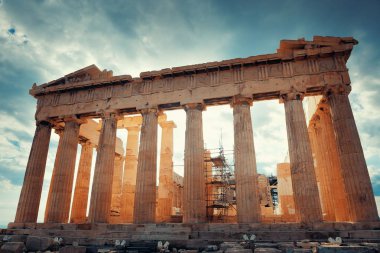 Parthenon Tapınağı Akropol Atina, Yunanistan