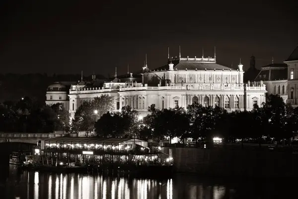 Pemandangan Kota Praha Dengan Bangunan Bersejarah Republik Ceko — Stok Foto