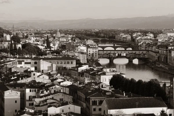 Vista Del Horizonte Florencia Desde Piazzale Michelangelo — Foto de Stock