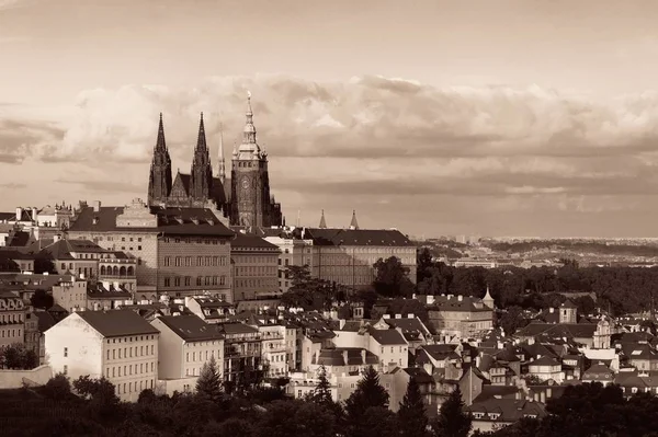 Prager Burg Mit Veitsdom Tschechische Republik — Stockfoto