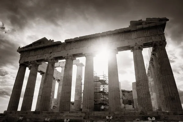 Parthenon Temple Acropolis Athens Greece — Stock Photo, Image