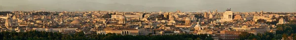 Vista Panorámica Azotea Roma Con Arquitectura Antigua Italia —  Fotos de Stock