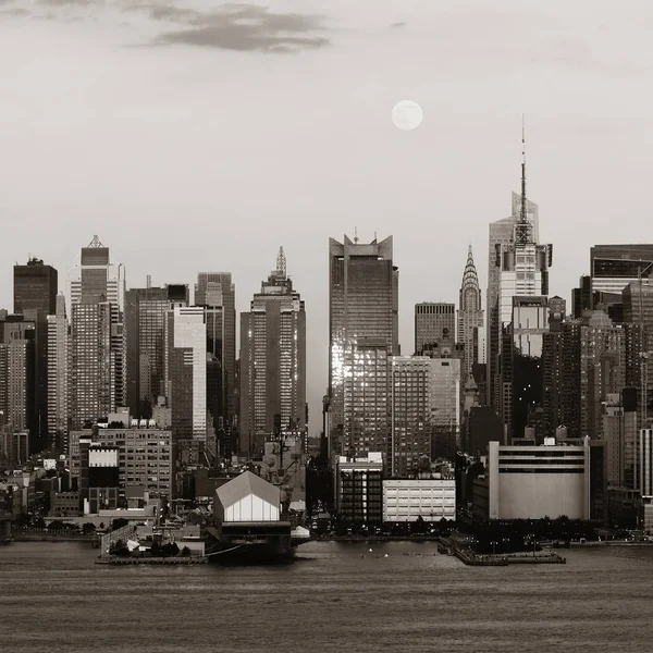 Grattacieli New York Vista Urbana — Foto Stock