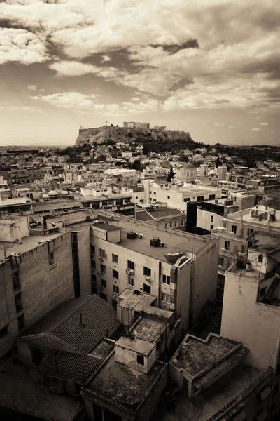 Atenas Vista Telhado Skyline Grécia — Fotografia de Stock