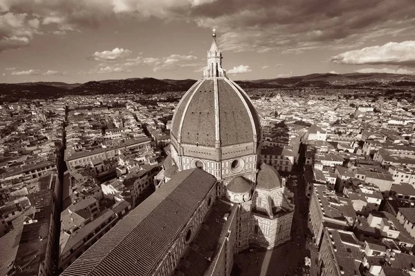 Doğal Görünümünü Duomo Santa Maria Del Fiore Floransa Talya — Stok fotoğraf