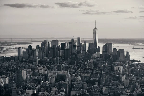 New York Vue Sur Les Toits Centre Ville — Photo