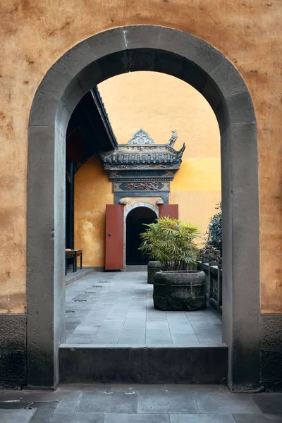 Doorway Chongqing Huguang Assembly Hall — Stock Photo, Image