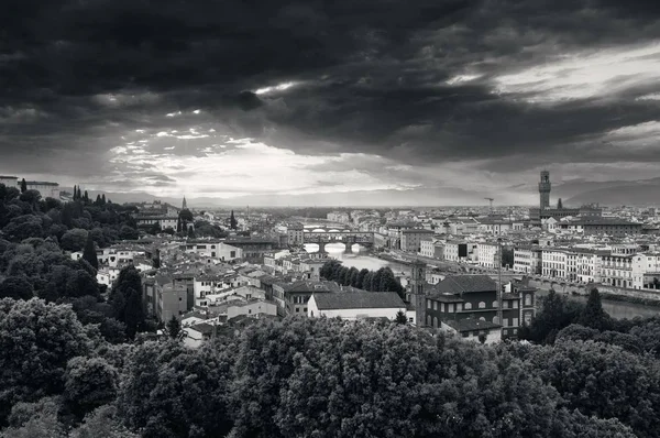 Vista Del Horizonte Florencia Desde Piazzale Michelangelo — Foto de Stock