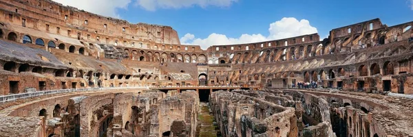 Koloseum Světě Známé Symbol Města Řím Itálie — Stock fotografie