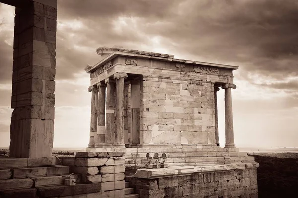 Athena Nike Temploma Akropoliszban Athén Görögország — Stock Fotó