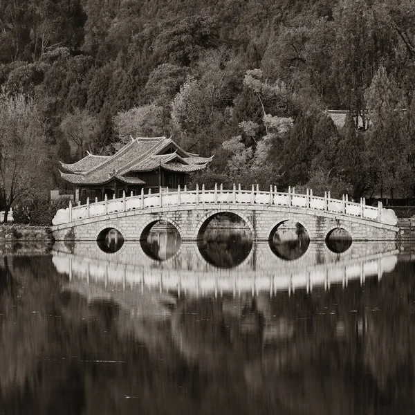 Piscinas Construção Lijiang Yunnan China — Fotografia de Stock