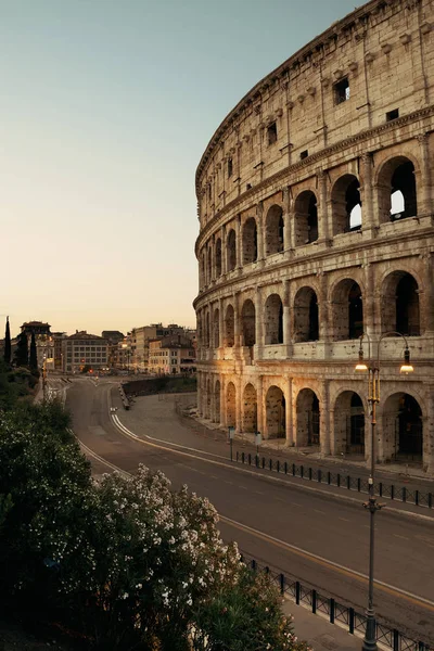 Coliseo Arquitectura Simbólica Roma Italia — Foto de Stock