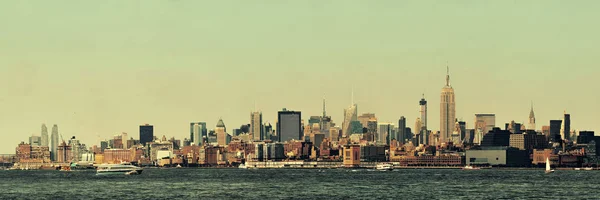 New York City Skyscrapers Urban View — Stock Photo, Image