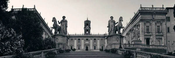 Piazza Del Campidoglio Στη Ρώμη Ιταλία — Φωτογραφία Αρχείου