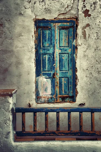 Widok Zbliżenie Tradycyjnej Greckiej Architektury Wyspa Mykonos Grecja — Zdjęcie stockowe