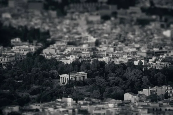 Vue Panoramique Temple Héphaïstos Athènes Grèce — Photo