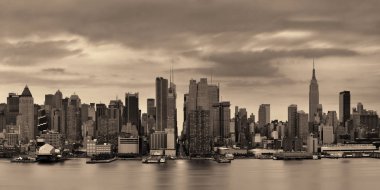 Manhattan şehir merkezi gökdelenleri ve New York City gökdelenleri 