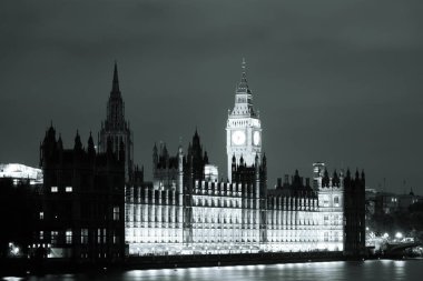 Londra 'da Westminster' da Parlamento Binası.