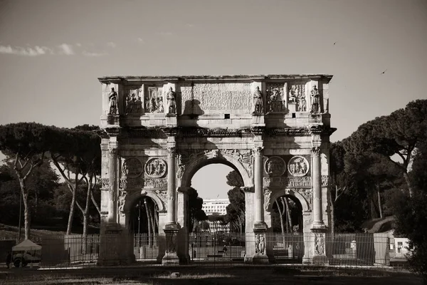 Boog Van Constantijn Rome Italië — Stockfoto