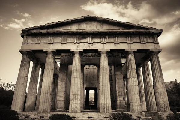 Vista Panorámica Del Templo Hefesto Atenas Grecia — Foto de Stock