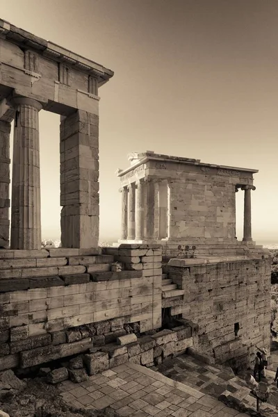 Templo Atenea Nike Acrópolis Atenas Grecia — Foto de Stock