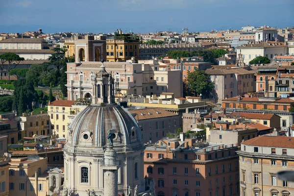 Rom Taket Med Antik Arkitektur Italien — Stockfoto