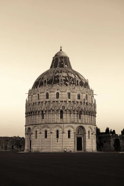 Talya Kilise Kubbesi Olan Pisa Piazza Dei Miracoli — Stok fotoğraf