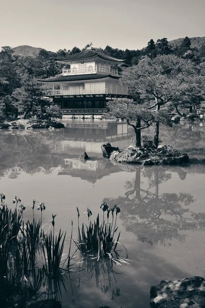 Kinkaku Tempel Med Historisk Byggnad Kyoto Japan — Stockfoto