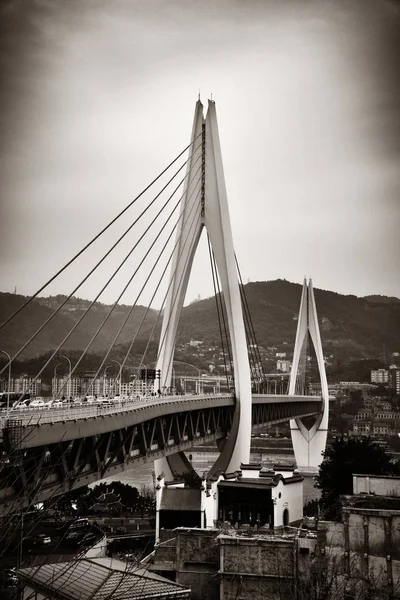 Puente Arquitectura Urbana Chongqing China — Foto de Stock