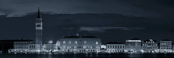 Marks Kyrka Klocktorn Och Stad Skyline Sett Från San Giorgio — Stockfoto