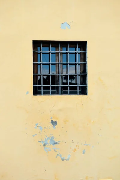 Window Old Wall Florence Italy — Stock Photo, Image