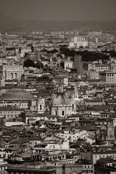 Rome Panoramisch Uitzicht Stad Vanaf Top Van Peters Basiliek Vaticaanstad — Stockfoto