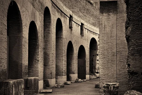 Καμάρα Κολοσσαίο Ρώμη Ιταλία — Φωτογραφία Αρχείου