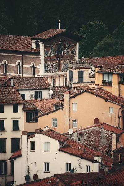 Lucca Vista Desde Arriba Italia — Foto de Stock