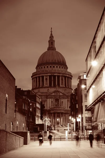 Paul Kathedrale London Als Berühmtes Wahrzeichen — Stockfoto