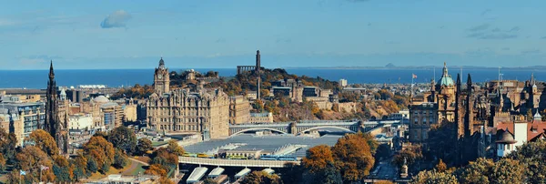 Edimburgo Vista Ciudad Con Arquitectura Histórica Reino Unido —  Fotos de Stock