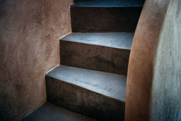 stock image Santorini island stairs closeup in Greece.