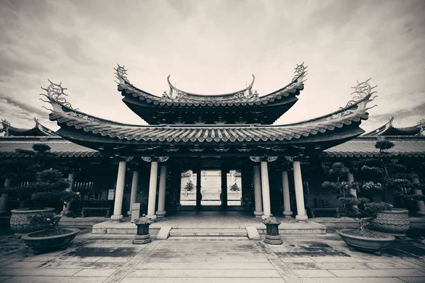 Храм Китайского Буддизма Сингапуре — стоковое фото