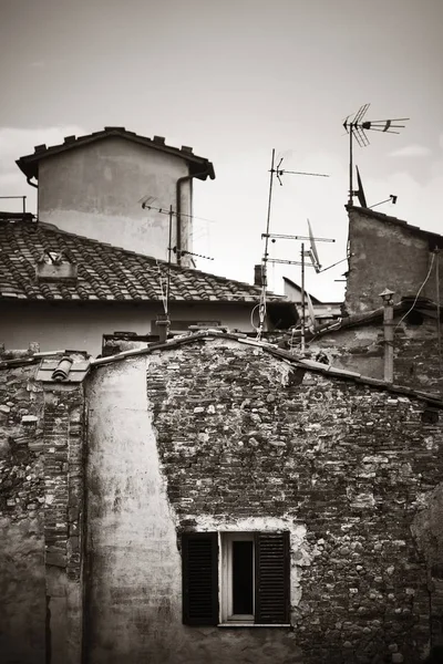 イタリア ルッカの町スカイラインの屋上ビュー — ストック写真