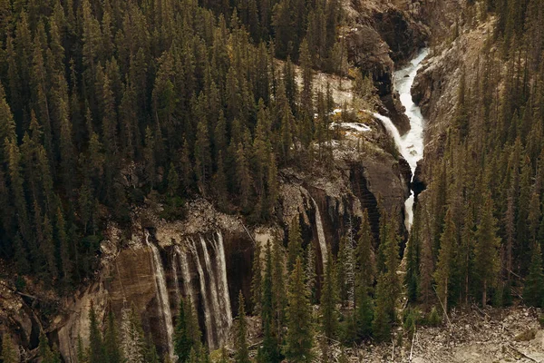 Las Wodospad Parku Narodowym Banff Kanada — Zdjęcie stockowe