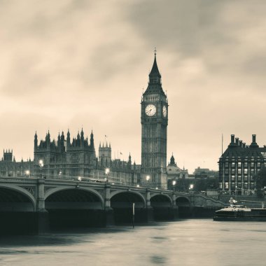 Londra 'da Westminster' da Parlamento Binası.