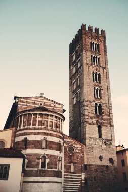 Basilica di San Frediano Lucca tarihi binalar, İtalya