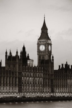 Londra 'da Westminster' da Parlamento Binası.