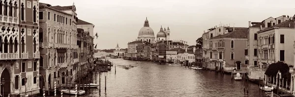 Iglesia Venecia Santa Maria Della Salute Canal Italia Panorama — Foto de Stock