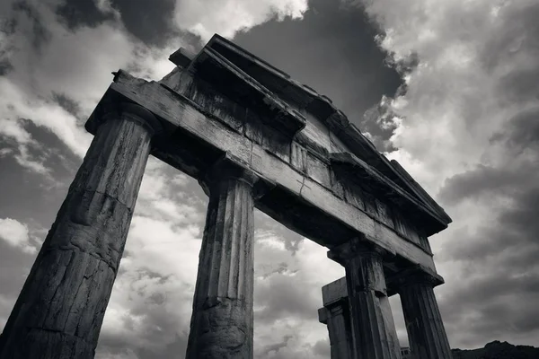 Primo Piano Dell Architettura Atene Grecia — Foto Stock