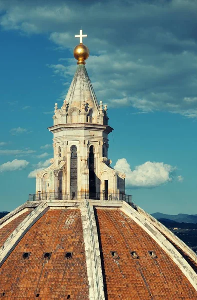 Duomo Santa Maria Del Fiore kubbe closeup görünümü Floransa İtalya.
