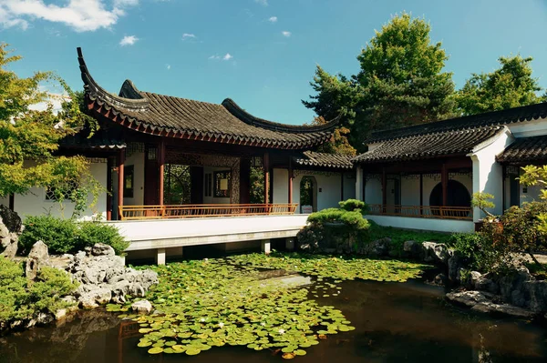 Ogród Sun Yat Sen Vancouver Kanada — Zdjęcie stockowe