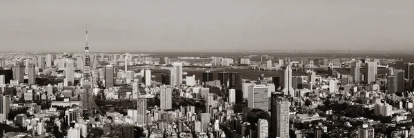 Tóquio Vista Pôr Sol Terraço Urbano Japão — Fotografia de Stock