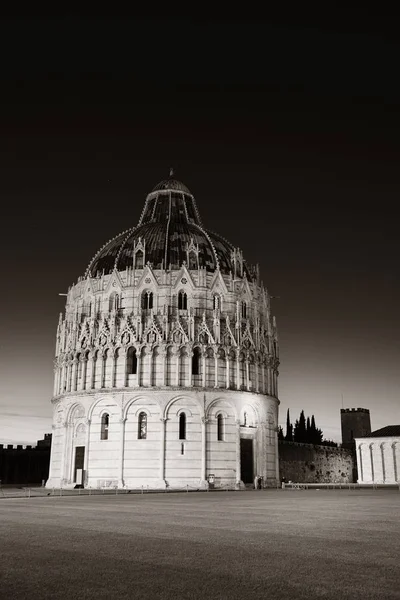 Pisa Piazza Dei Miracoli Doğal Görünümü Ile Kilise Kubbe Talya — Stok fotoğraf