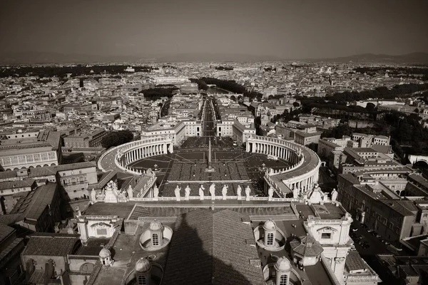 Place Saint Pierre Vatican Vue Haut — Photo